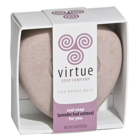 Virtue Soap Company - You  Lavender Bud Oatmeal Soap  6oz