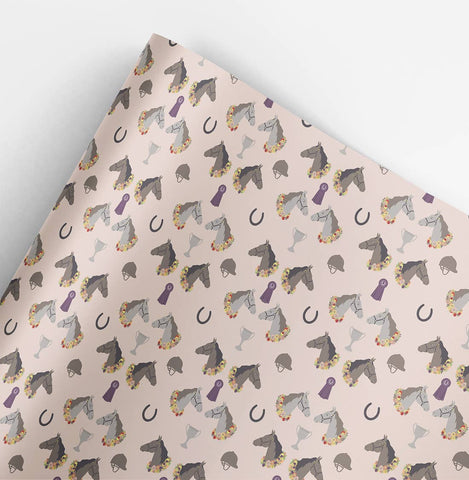 REVEL & Co. - Pony Club Gift Wrap Roll (3 sheets/roll)