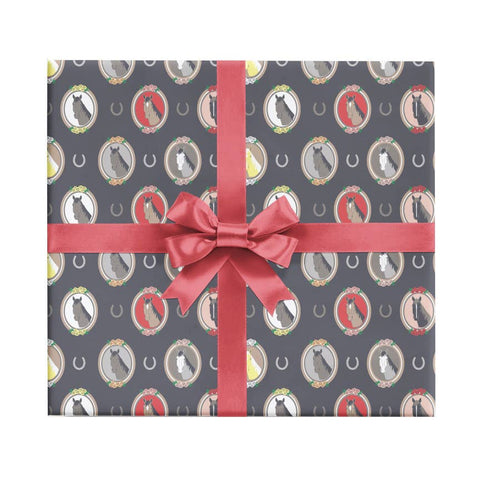 REVEL & Co. - Mac And Friends Equestrian Wrapping Paper Sheet