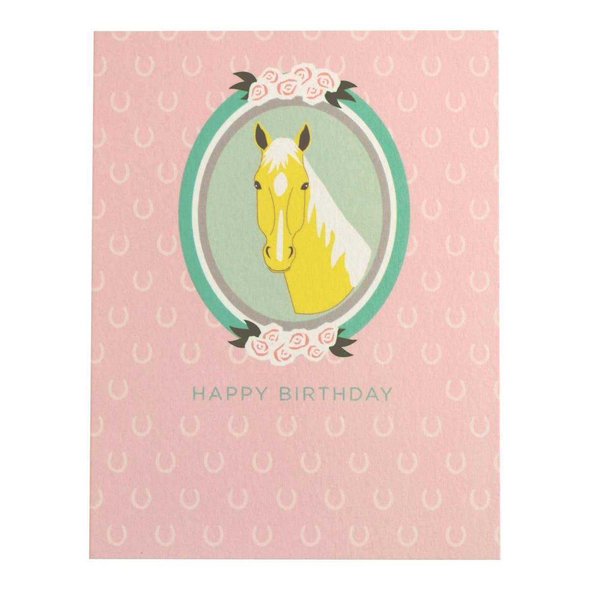 REVEL & Co. - Horse Birthday Card (blank inside)