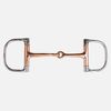 Zilco D-Ring Snaffle Bit - Copper Mouth