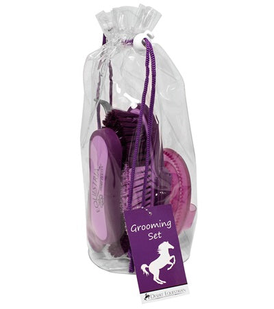 Equestria™ Sport Duffel Bag Grooming Set 4 piece Purple