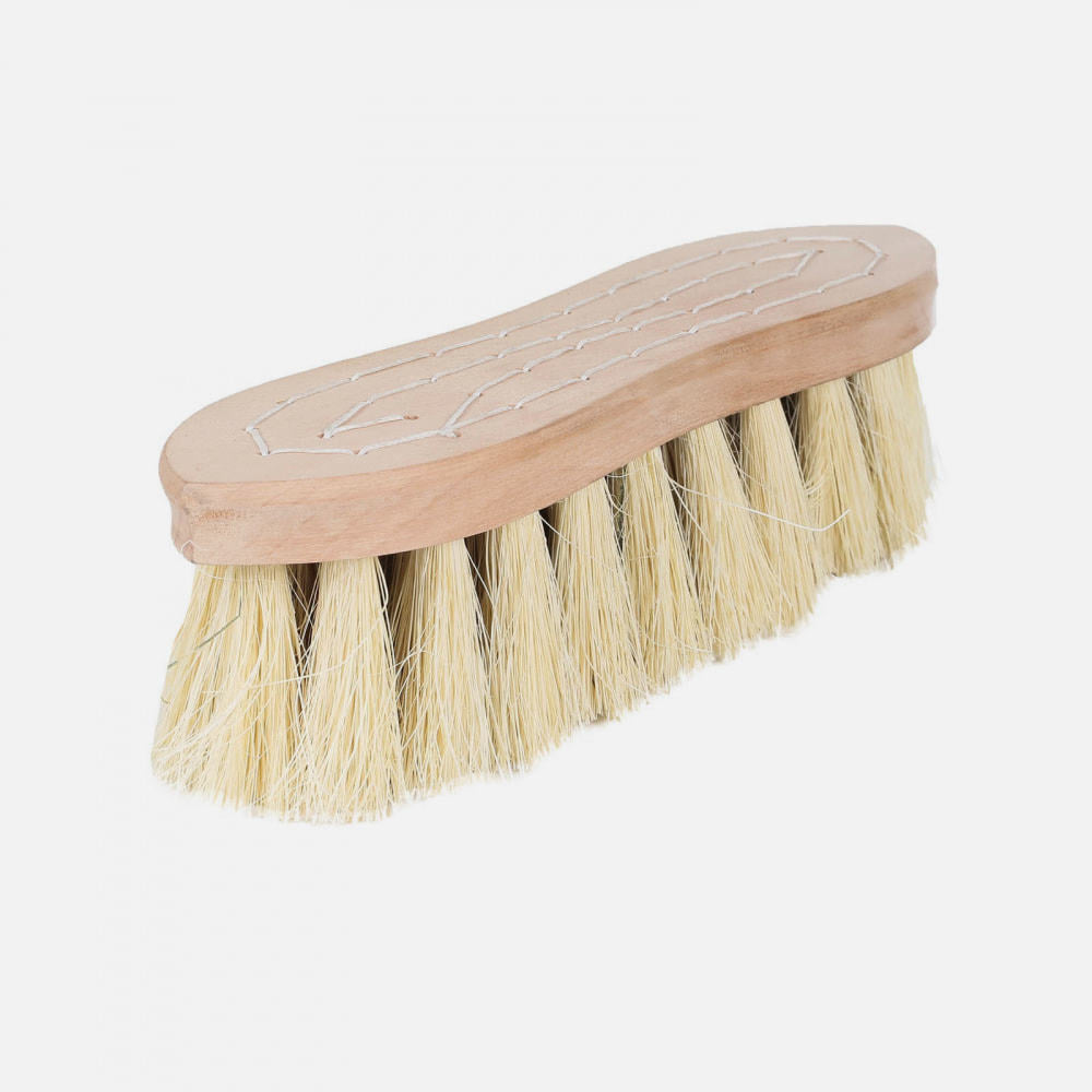 Wood Back Hard Brush w/ Natural Mix Bristles - 2 in