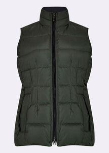 Dubarry Spiddal Quilted Vest - Spruce