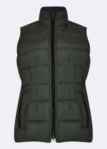 Dubarry Spiddal Quilted Vest - Spruce