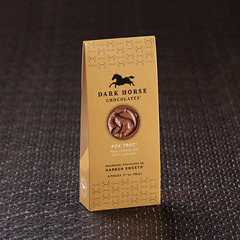 Dark Horse Chocolates Fox Trot Gable Box - 6 pc