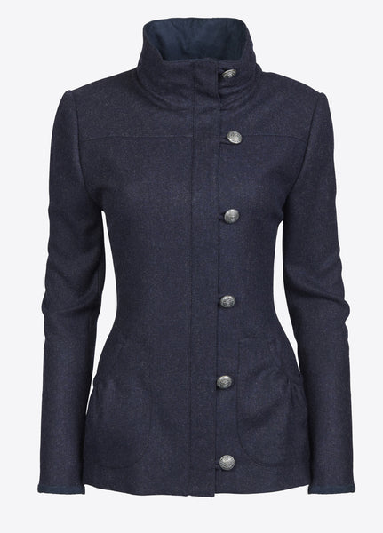 Bracken Tweed Coat by Dubarry