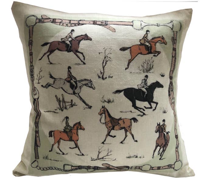 Equestrian Medley Pillow