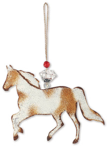 Sunset Vista Designs - Brindle Horse Ornament