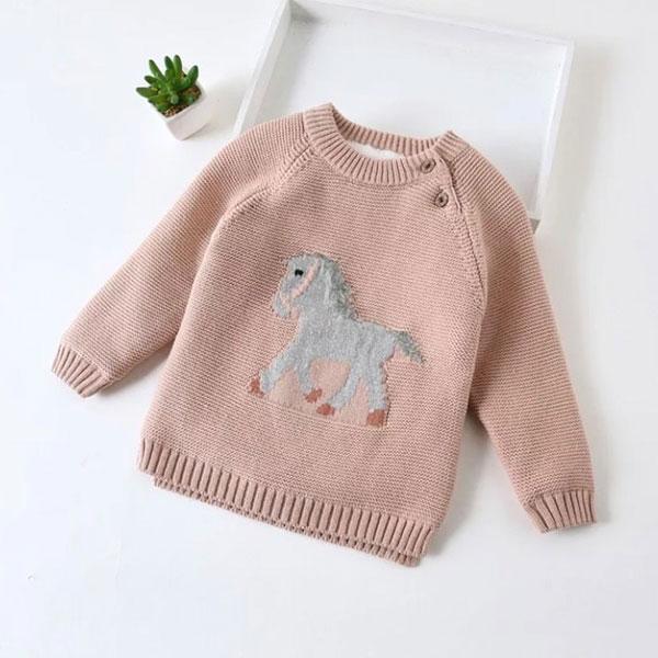 EQUISITE ELEMENTS OF STYLE PRETTY PONY SWEATER