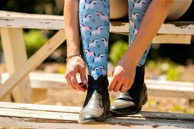 Dreamers & Schemers Original Boot Socks - Cheval Pair & A Spare