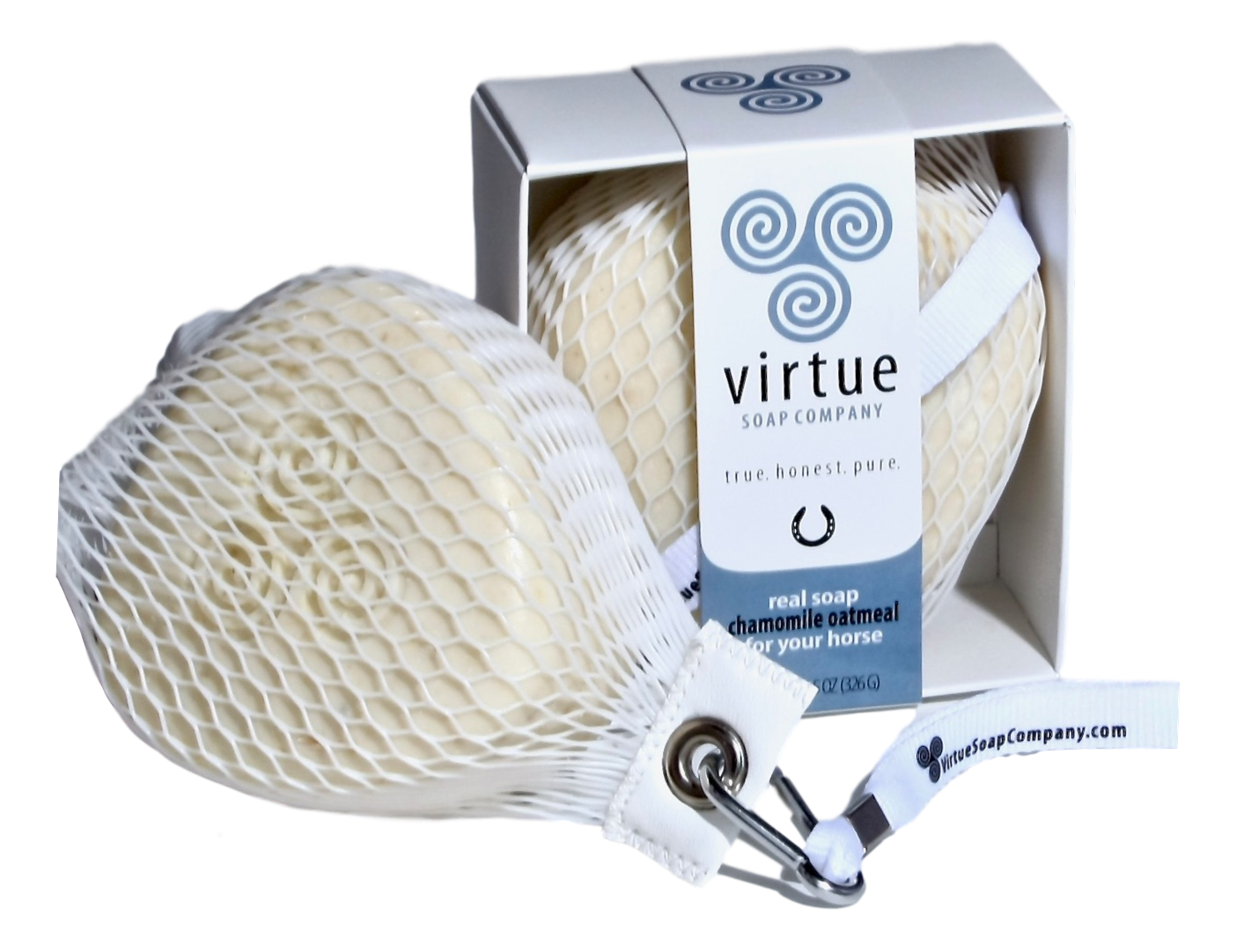 Virtue Soap Company - horse : : chamomile oatmeal soap : : 11.5oz