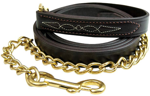 Walsh Fancy Stitched Leather Lead