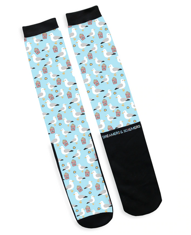 Dreamers & Schemers Original Boot Socks - FOR THE BIRDS PAIR & A SPARE