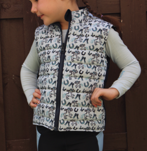 Belle and Bow Puffer Vest