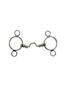 Jump'In 3 Ring bit French Mouth with High Port